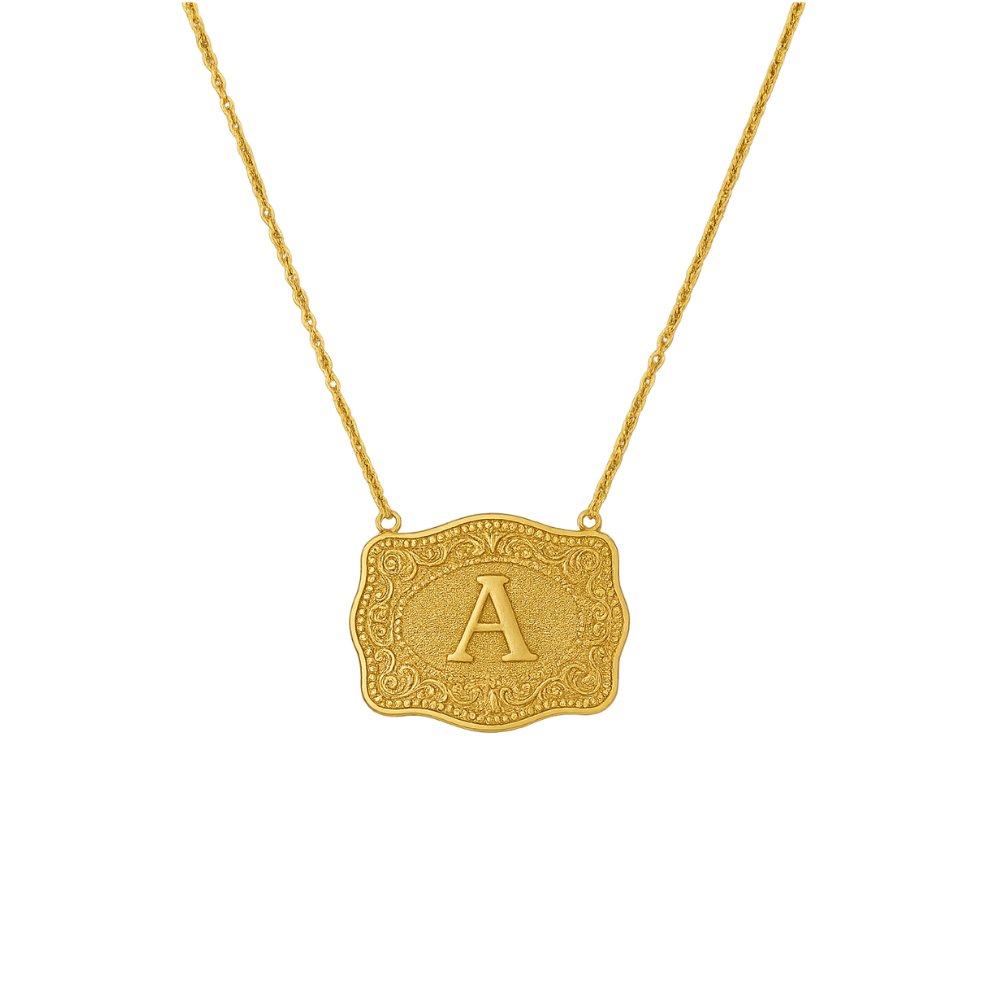 Handmade Buckle Necklace