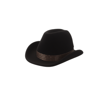 CowBoy Hat Necklace Box