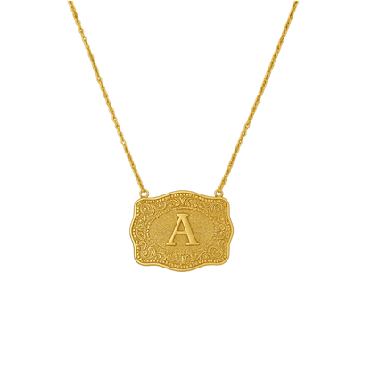 Handmade Buckle Necklace
